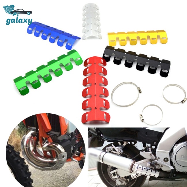 Galaxy Tấm Chắn Bảo Vệ Ống Xả Nhiệt Chống Bỏng Dành Cho Xe Mô Tô