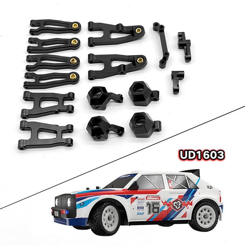 Tay Lái Trước Và Sau Bằng Kim Loại Cho Xe Hơi Điều Khiển Từ Xa SG1603 SG1604 UD1601 UD1602 UD1607 UD1608 1 / 16