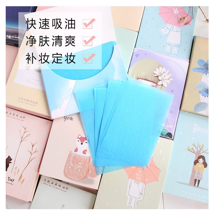 Giấy Thấm Dầu Gói 50 Tờ - Chustore Rẻ Vô Địch