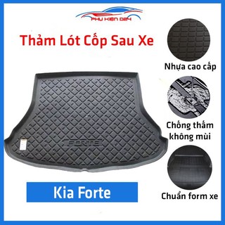 Thảm nhựa lót cốp sau xe ô tô Kia Forte, Thảm nhựa lót cốp sau xe ô tô Kia Forte,
