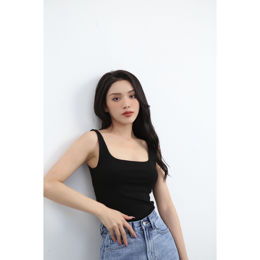 Áo Croptop Ba Lỗ Nữ Sát Nách Ôm Body Sexy, CTWOMEN