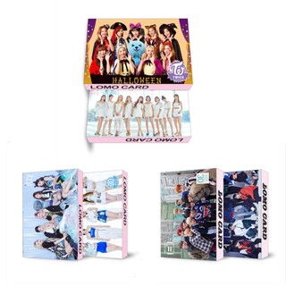 Hộp 30 ảnh lomo card nhóm nhạc twice wannaone itzy