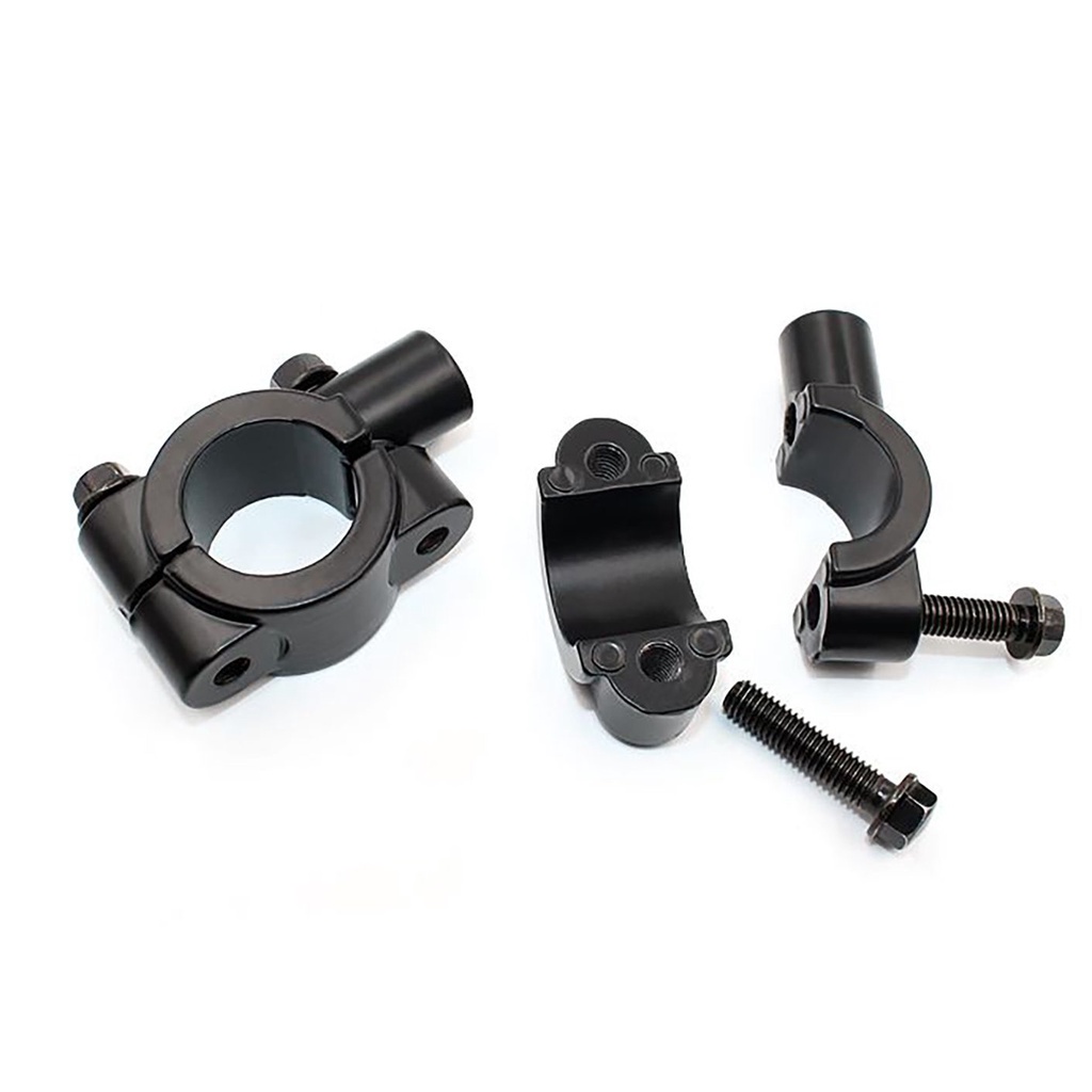 Cùm Chân Gương Chiếu Hậu 8mm/10mm Gắn Ghi Đông Tay Lái Xe Máy 22mm