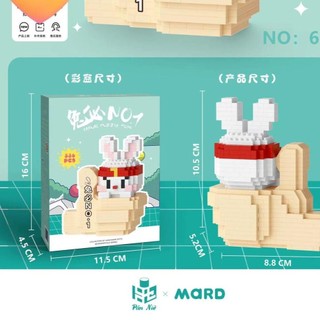 Mô hình lắp ráp Thỏ No.01/ Thỏ Rich