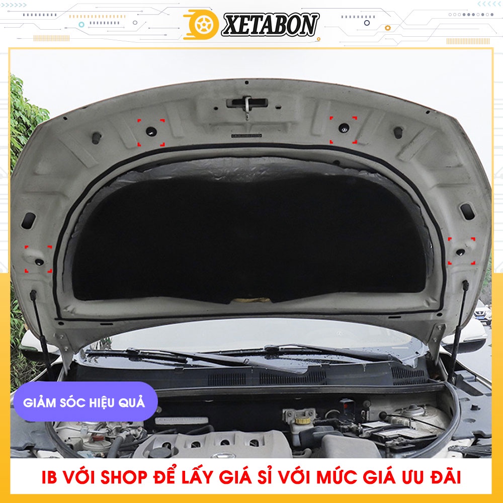 Nút cao su giảm chấn chống sốc bảo vệ cửa ô tô, giảm lực khi đóng, mở cửa ô tô