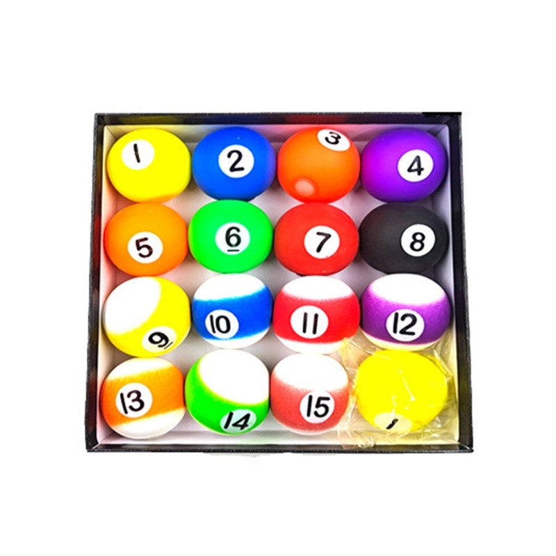 Set 16 Quả Bóng Bida Giúp Giảm Căng Thẳng