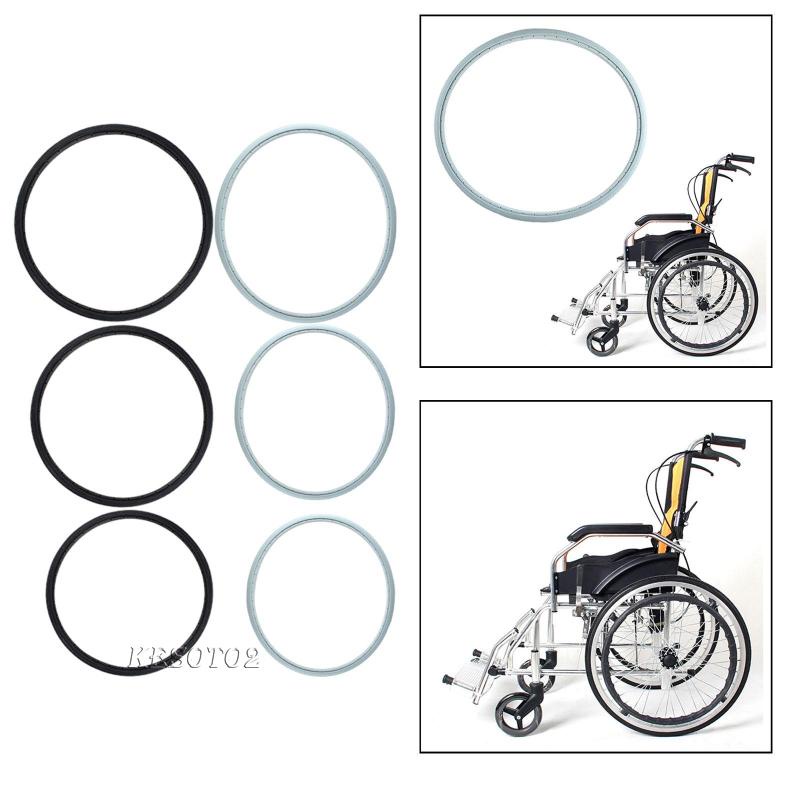 Bánh Xe Lăn PU Không Săm Dễ Lắp Đặt Tiện Dụng