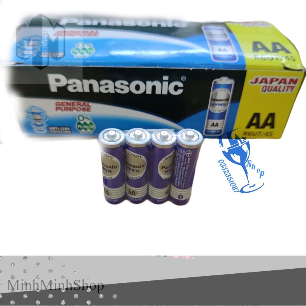 [FreeShip] [Ảnh thật] 20 viên  PIN AA R6UT PANASONIC (1.5V)