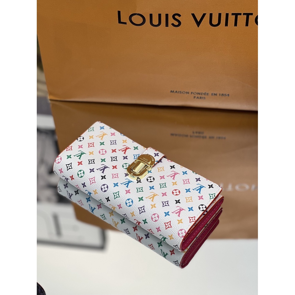 Ví cài khóa W266-19 FULLBOX HÃNG, THẺ CARD ĐẦY ĐỦ