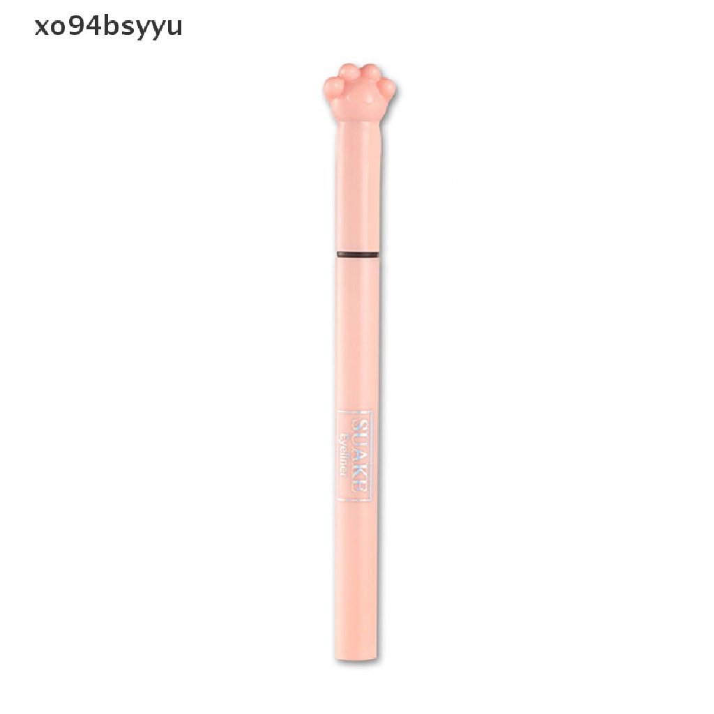1 Bút Kẻ Mắt Dạng Lỏng Chống Nước Lâu Phai Thiết Kế Vỏ Bút Hình Móng Vuốt Mèo Độc Đáo Xo94Bsyu