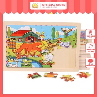 Tranh ghép hình 24 mảnh
