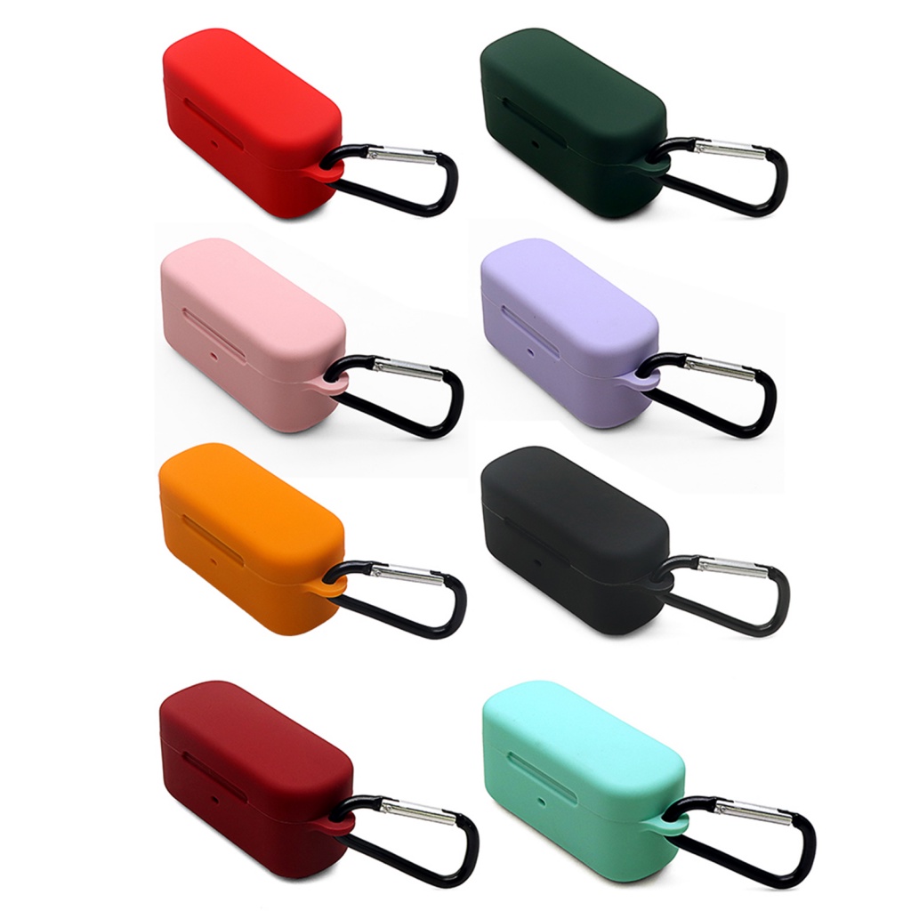 Vỏ bọc bảo vệ hộp sạc tai nghe không dây bluetooth LENOVO silicone dẻo chống bám mồ hôi thích hợp cho FIIL T1 Pro