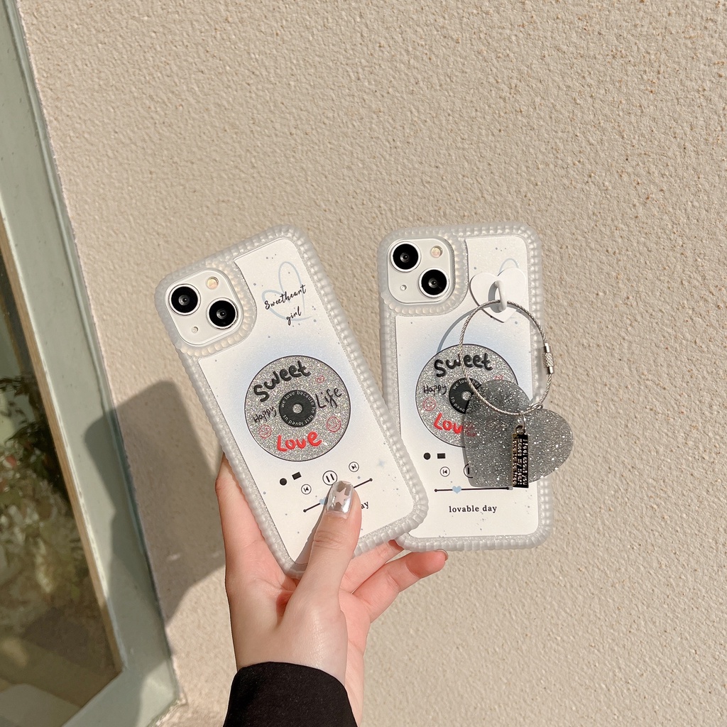 Ốp Điện Thoại Silicon Tpu Mềm Trong Suốt Chống Sốc Lấp Lánh Đơn Giản Bảo Vệ Toàn Diện Cho iPhone 14 13 12 11 Pro Max