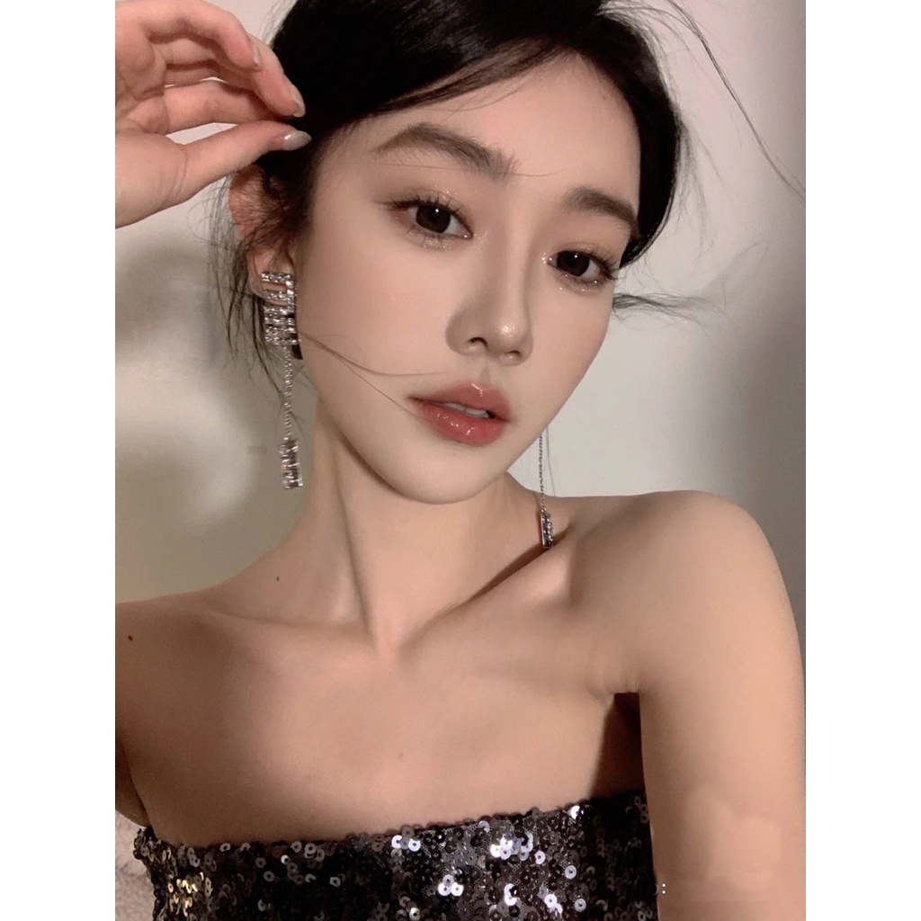 Khuyên Tai Dài Miu sang chảnh MIU396