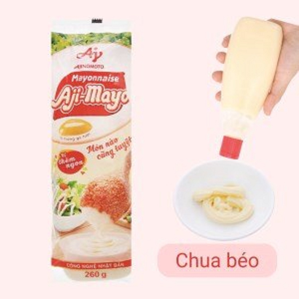 Sốt Mayonnaise Aji-Mayo Ajinomoto , Béo Ngậy - Chất Lượng Chai 130g