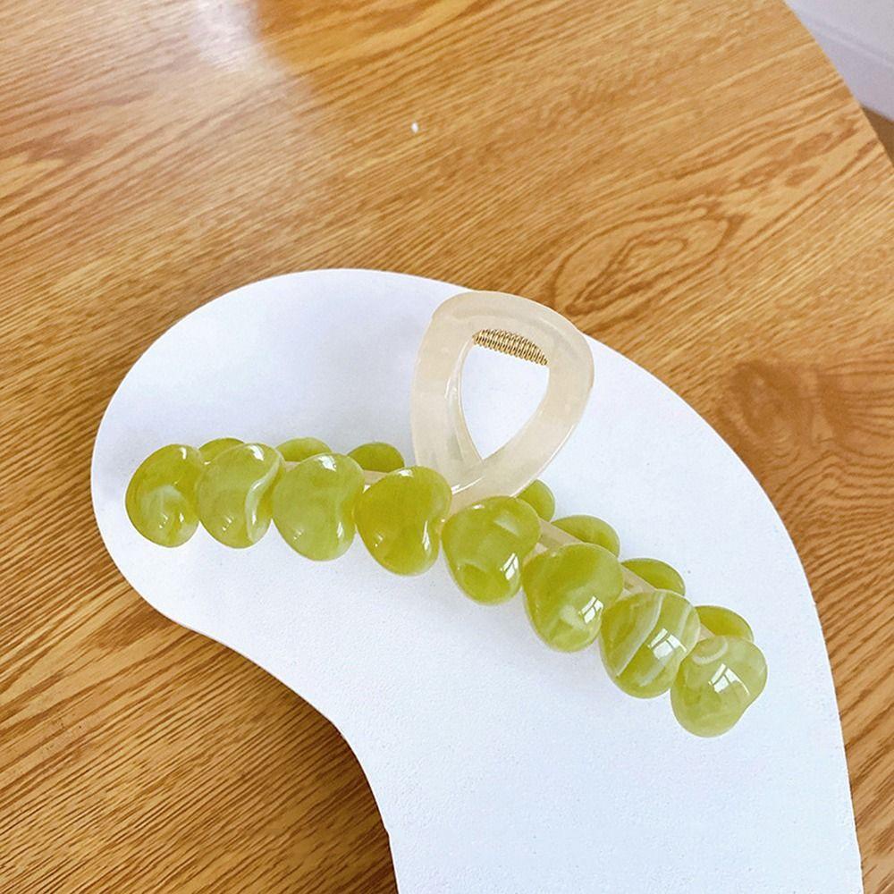 LOMBARD Kẹp Tóc Hình Trái Tim Nhiều Màu Sắc Dễ Thương Cho Nữ