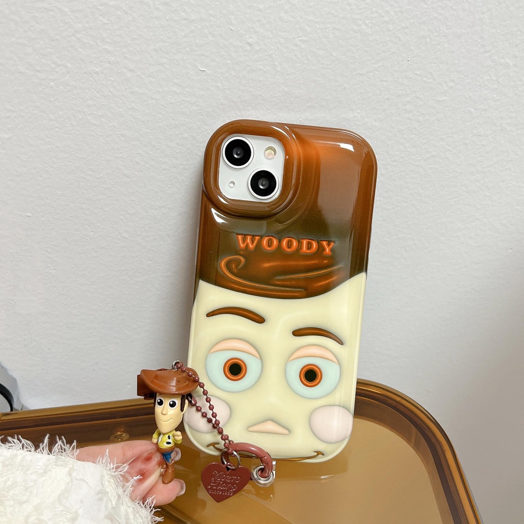 DISNEY Ốp Điện Thoại Silicon TPU Mềm Chống Rơi In Hoạt Hình Toy Story Cho iPhone 14 13 12 11Pro Max 14Plus