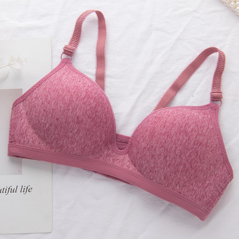 Áo Lót Nâng Ngực Vải cotton Mỏng Không Gọng Thoải Mái Cho Nữ