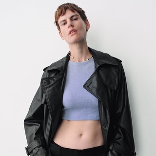 [Zara Auth] Áo thun Crop Top Zara size S M