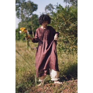 Váy Mộng linen premium