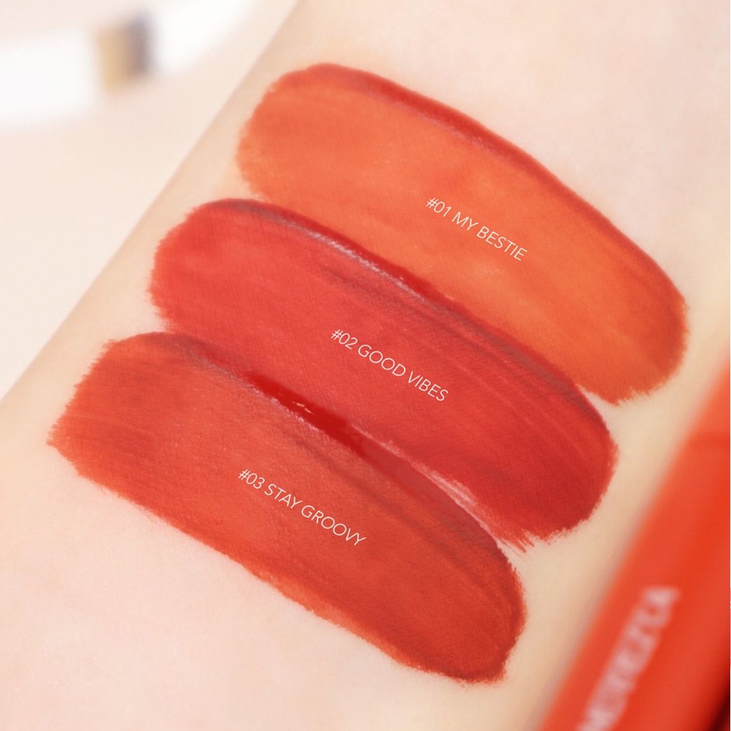 Son môi siêu mềm và siêu lì Merrezca Soft Feelings Lip Tattoo 2 g. -auth Thai