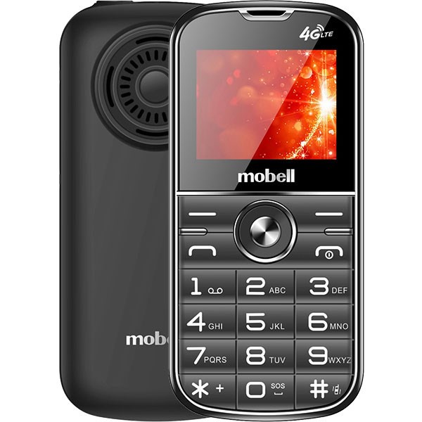 Điện thoại Mobell F209 4G, Cho người già,  Loa to, Phím lớn - Hàng chính hãng