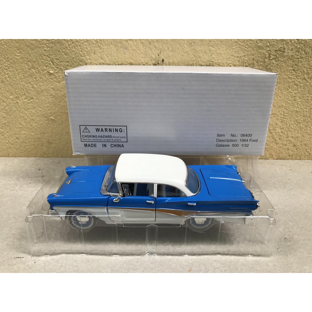 Mô hình xe cổ Ford Galaxie 500 _ 1958 - 1:32