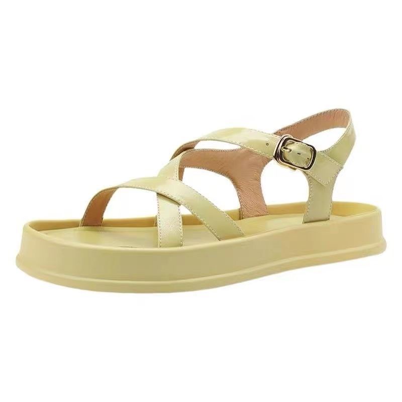 Xăng đan Atikota hở ngón đế dày thoải mái thời trang đi biển cho nữ