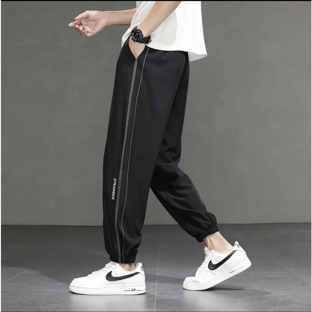 Quần Jogger vải gió tencel siêu cá tính mềm mại thoải mái | BigBuy360 - bigbuy360.vn