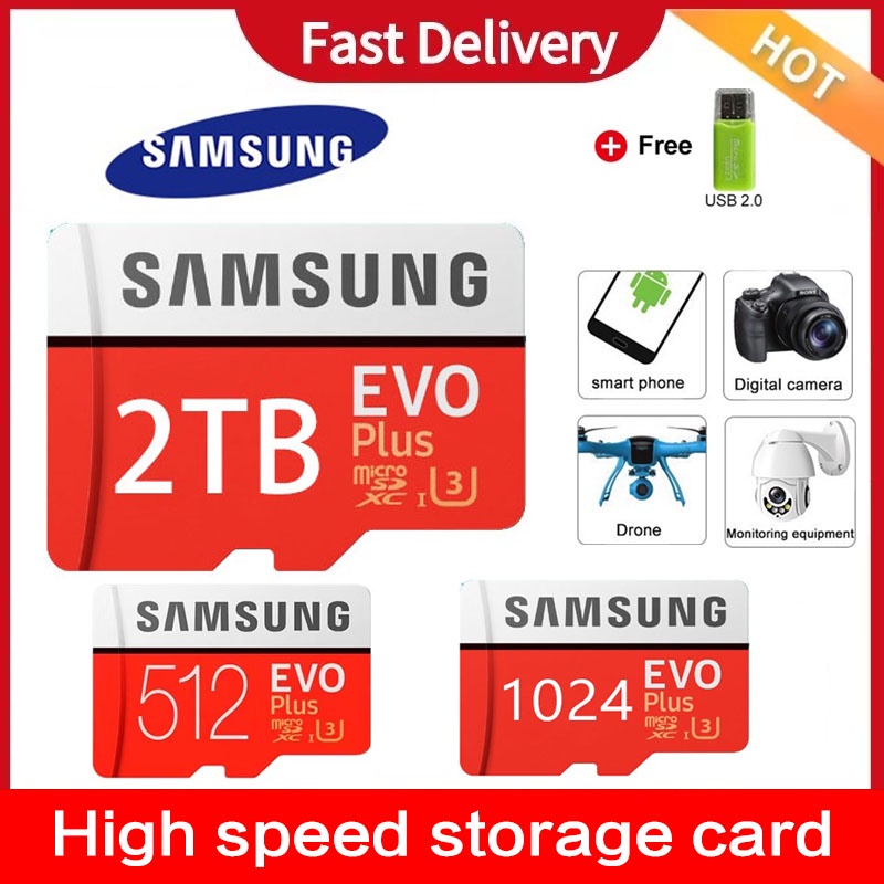 Thẻ Nhớ Samsung 512GB 1TB sd Tốc Độ Cao 2TB | BigBuy360 - bigbuy360.vn