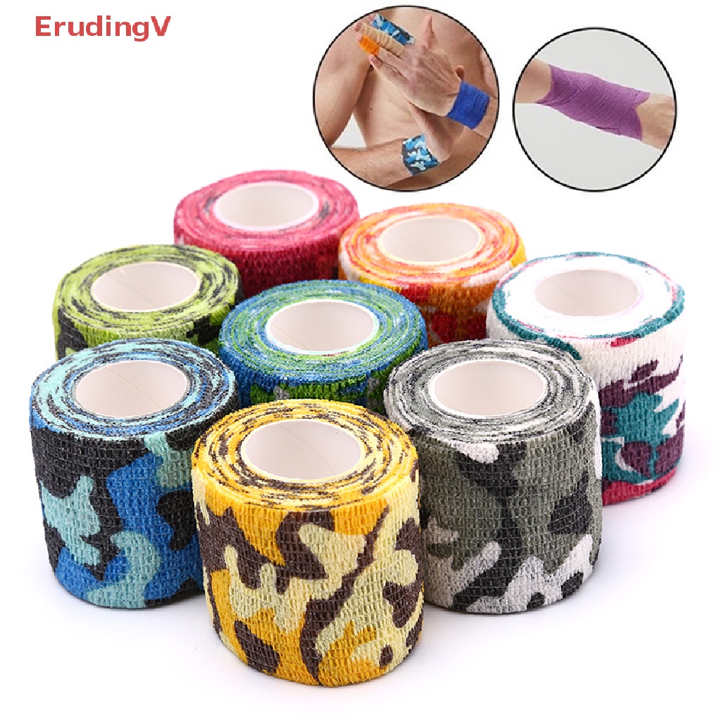Cuộn Băng Dán Tự Dính Co Giãn Họa Tiết Rằn Ri Bảo Vệ Khi Tập Thể Thao [Mới] [Mới]