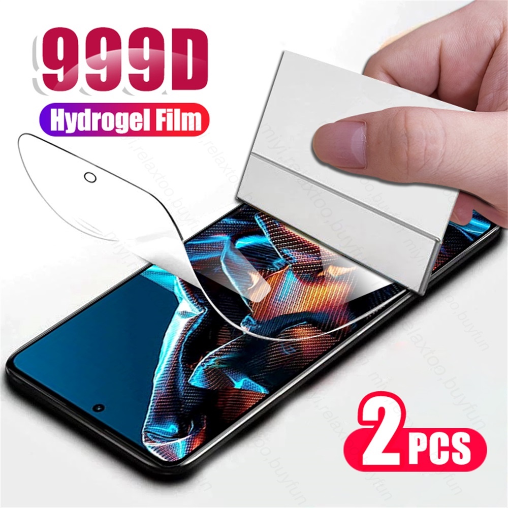 2PCS 999D Curved Screen Protector Hydrogel Film for Xiaomi Poco X5 Pro 5G Soft Films On PocoX5 Poxo Poko Little X 5 X5 Pro X5Pro