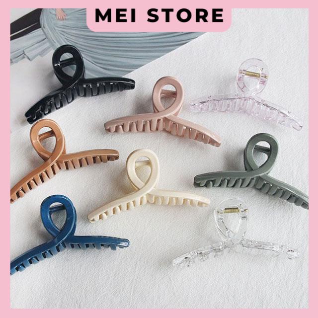 Kẹp Tóc Càng Cua Nhựa Lớn Acrylic - DC0278