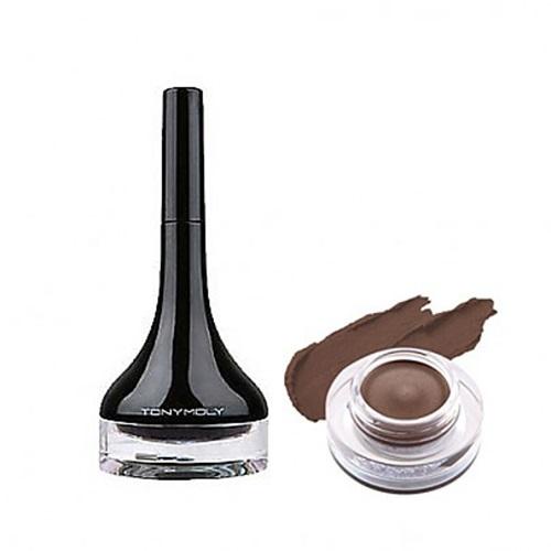 Gel Kẻ Mắt Chống Lem, Trôi TONYMOLY Back Gel Eyeliner 4g - NÂU