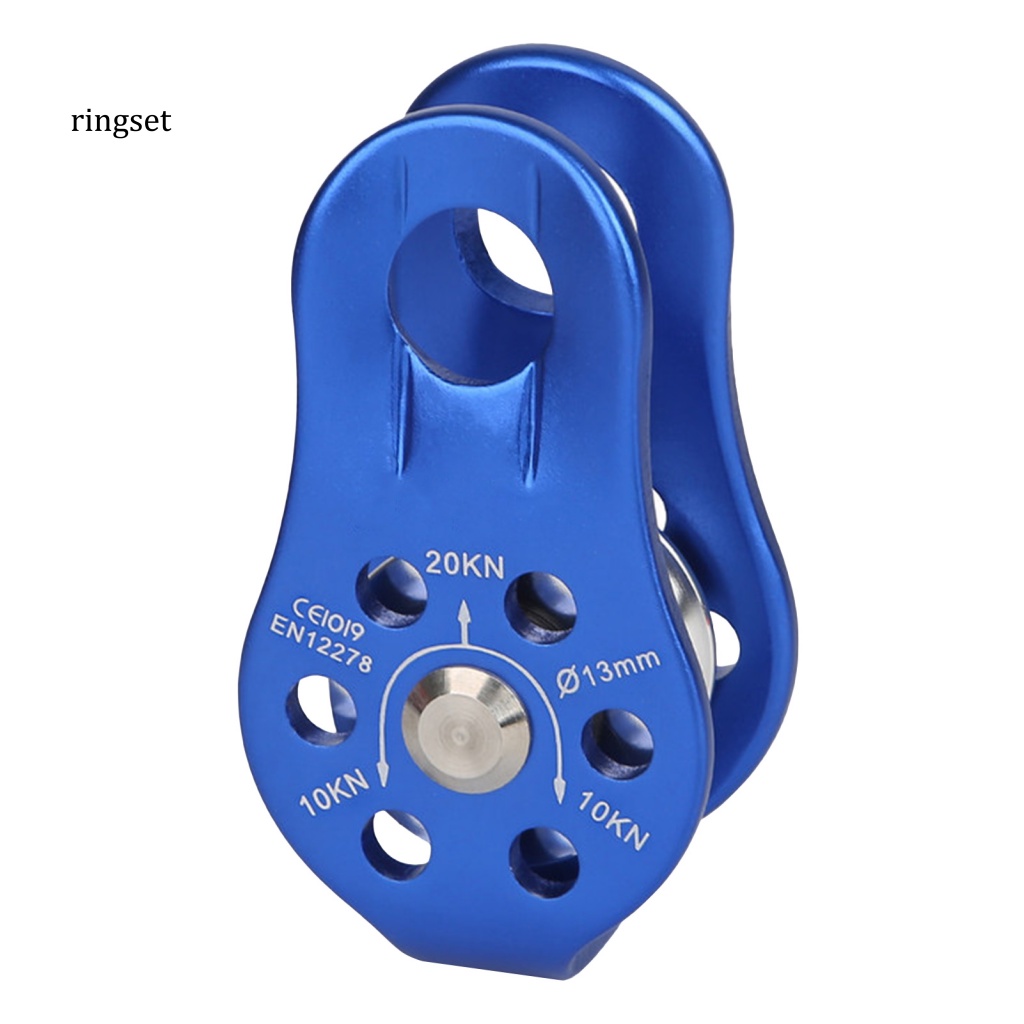 Bánh Răng Ròng Rọc Đơn Cố Định Bên Hông Dùng Khi Leo Núi Ngoài Trời