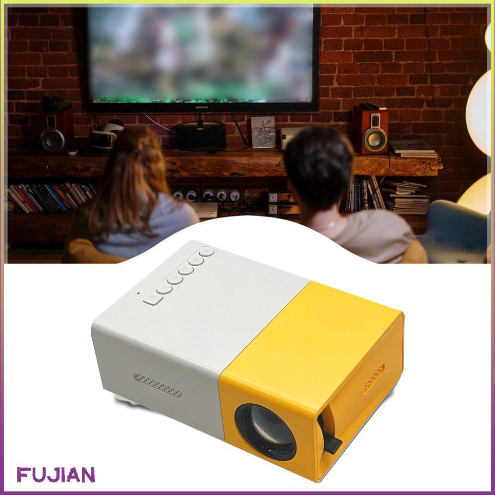 Máy chiếu di động Yg300 Led độ phân giải cao 1080P Đa giao diện