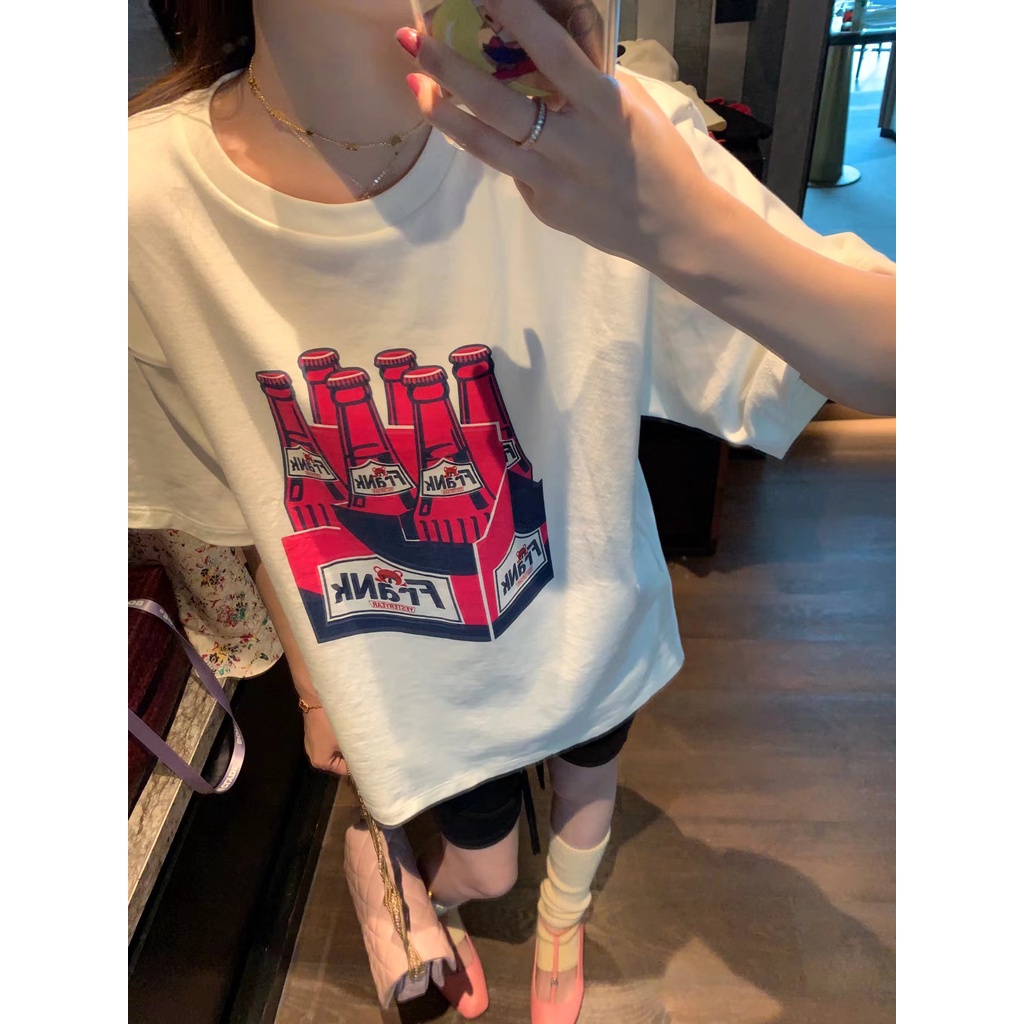 NRVP Áo Thun 100% Cotton Tay NgắN Plus Size 5XL