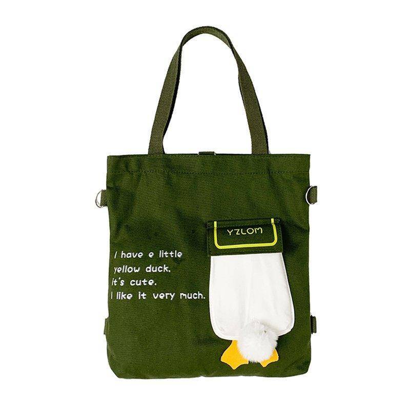 Túi Xách Vải Canvas Thời Trang Phong Cách Hàn Quốc
