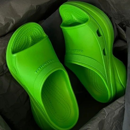 Dép Balenciaga Đế Dày Thoáng Khí Chống Trượt Thời Trang Đường Phố Cho Cặp Đôi