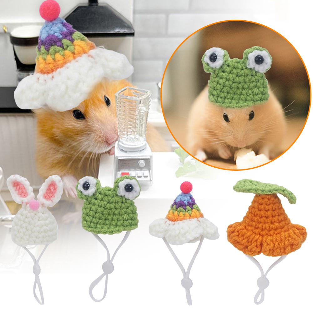 Mũ Len Mini Dễ Thương Cho Chuột Hamster H0T0