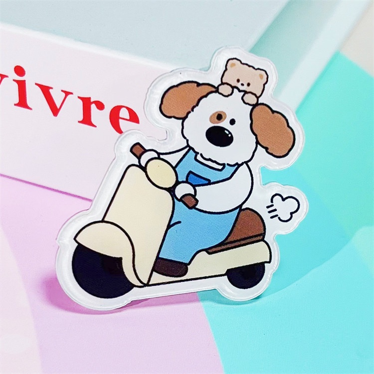 Huy Hiệu Cài Áo Hình Thỏ Hoạt Hình Dễ Thương