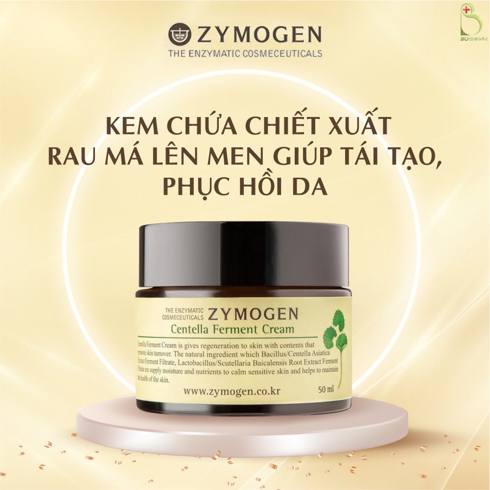 Zymogen Centella Ferment Cream Tái Tạo Và Phục Hồi Da