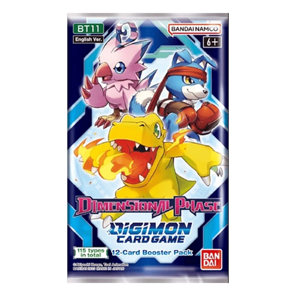 Thẻ bài Digimon TCG Dimensional Phase Booster Pack BT11 phiên bản tiếng Nhật DGMTCGJPBP04