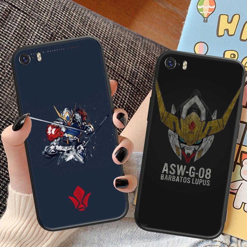 Ốp Điện Thoại Mềm Họa Tiết Gundam Cho iPhone 5 5s SE 6 6s