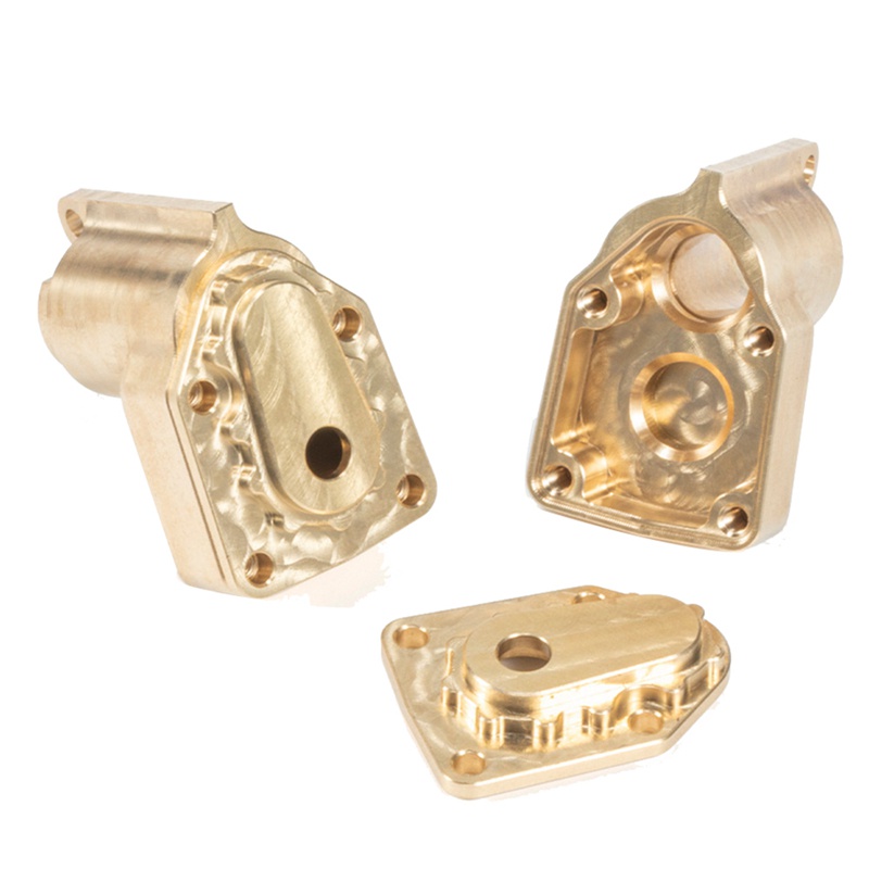 Bộ Trục Lái Bằng Đồng Thau Cho Xe Điều Khiển RC Crawler UTB18 Tỉ Lệ 1 / 18