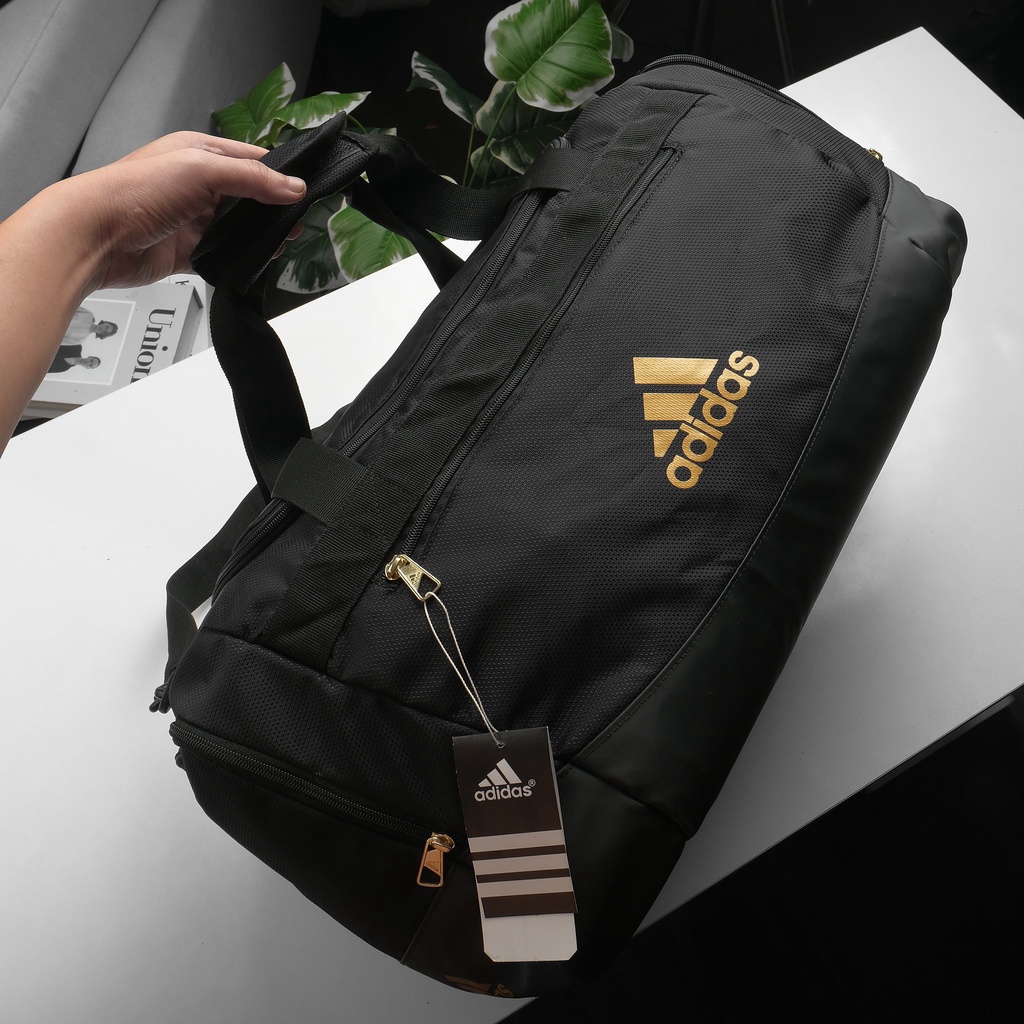 Túi trống thể thao, túi du lịch to 48L, nhiều ngăn tiện ích, chất liệu chống thấm AD09