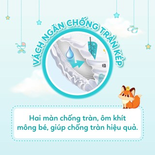 Combo 4 bịch tã quần Etsuko size M 46 PCS