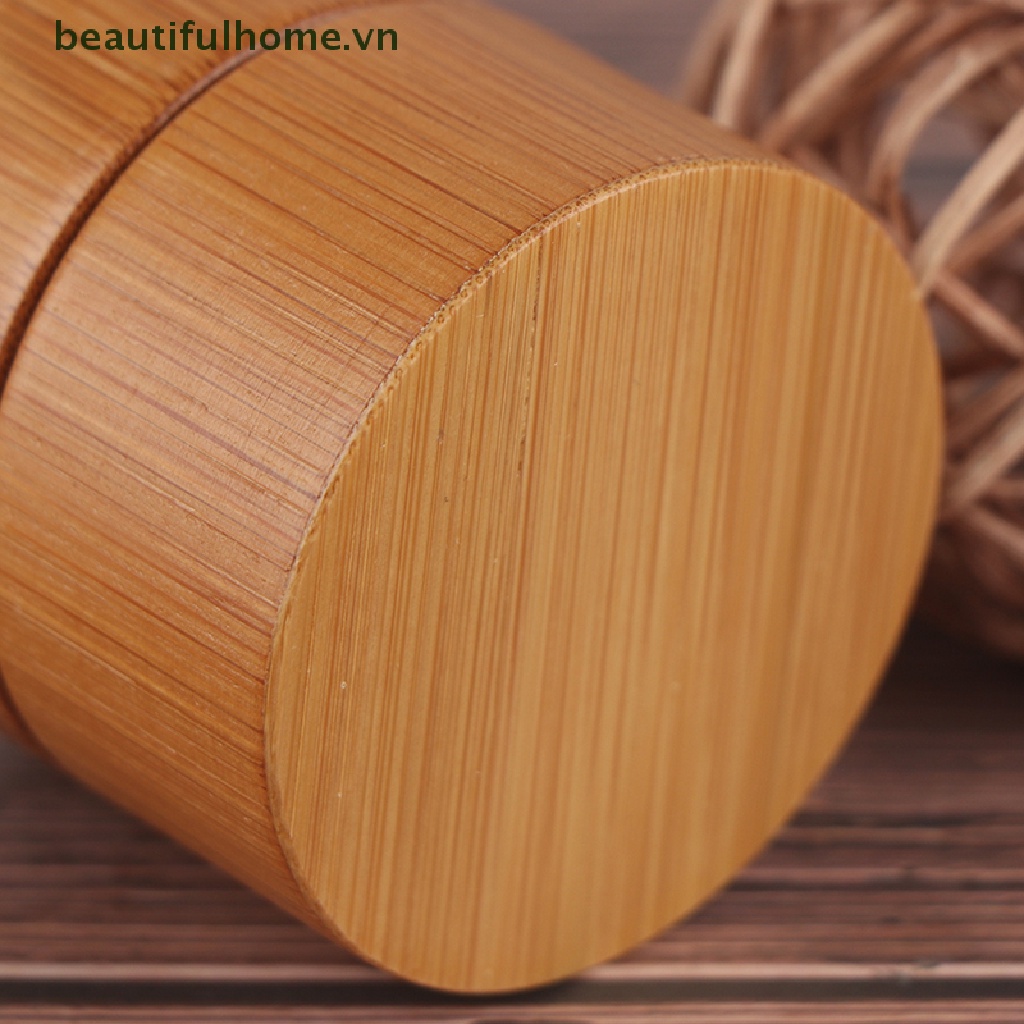 Lọ Tre Rỗng Đựng Mỹ Phẩm / Kem Dưỡng Móng Tiện Dụng