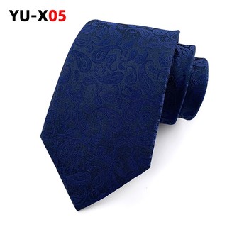 Cà Vạt Lụa 8cm In Hoa Thời Trang Lịch Lãm Cho Nam