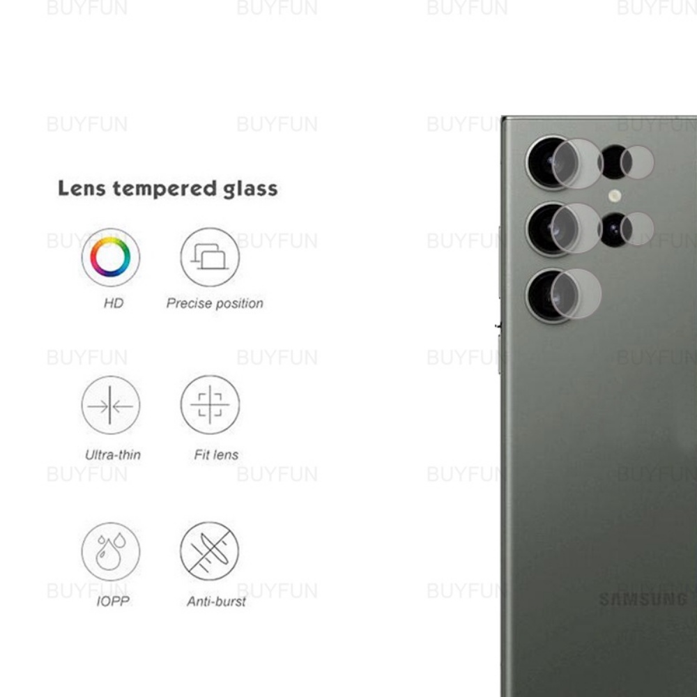 Phim Dán Bảo Vệ Camera 3 Trong 1 Cho Samsung Galaxy S23 S22 Ultra Plus S23Plus S23 + S23Ultra S21 S20 FE S20FE S21FE S23FE 4G 5G HD